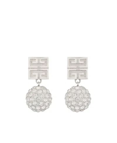 GIVENCHY GIVENCHY 4G EMBELLISHED STUD EARRINGS