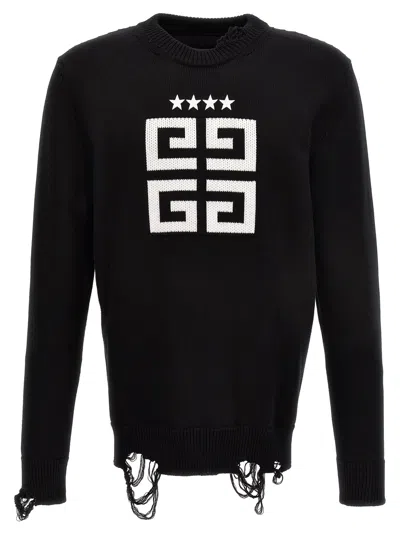 Givenchy 4g Sweater Sweater, Cardigans White/black