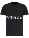 Givenchy 4g Logo Print T-shirt In 黑色