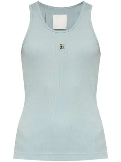 Givenchy 4g Tank Top In Blau