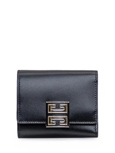 Givenchy 4g Tri-fold Wallet In Black
