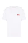 Givenchy Logo Cotton T-shirt In White