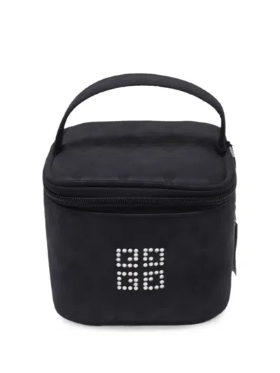 Pre-owned Givenchy 4g Vanity Cosmetic Case In Black