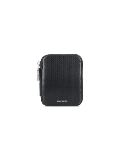 Givenchy 4g Wallet In Black