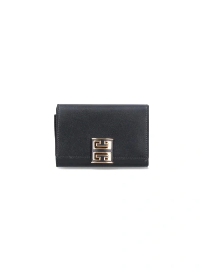 Givenchy "4g" Wallet In Black  