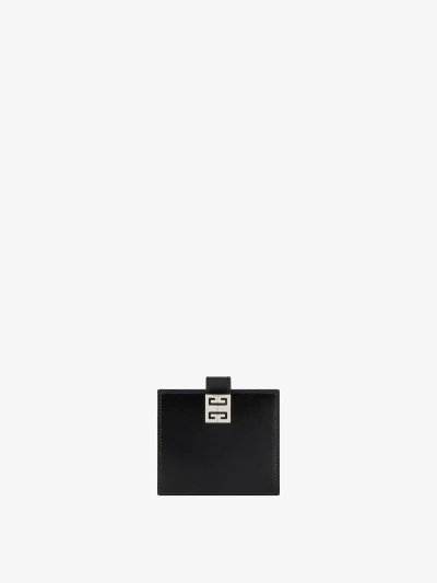 Givenchy 4g Wallet In Box Leather In Multicolor