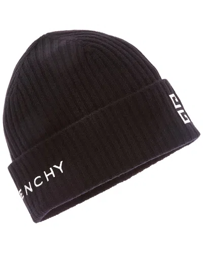 GIVENCHY GIVENCHY 4G WOOL & CASHMERE-BLEND BEANIE
