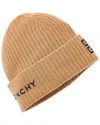Givenchy 4g Wool & Cashmere-blend Beanie In Brown