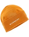 Givenchy 4g Wool Beanie In Orange