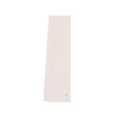 Givenchy 4g Wool Cashmere Scarf In White