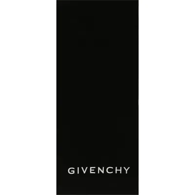 Givenchy 4g Wool Scarf In Black
