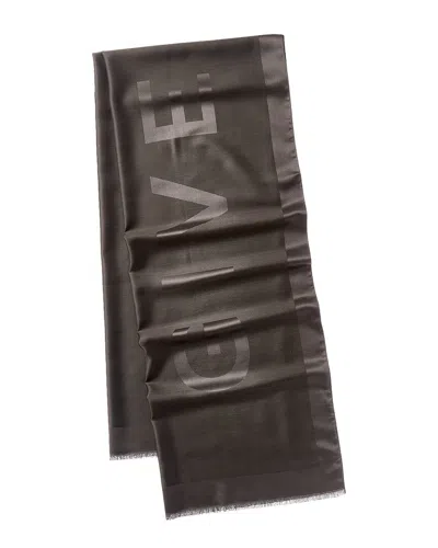 Givenchy 4g Wool Scarf In Brown