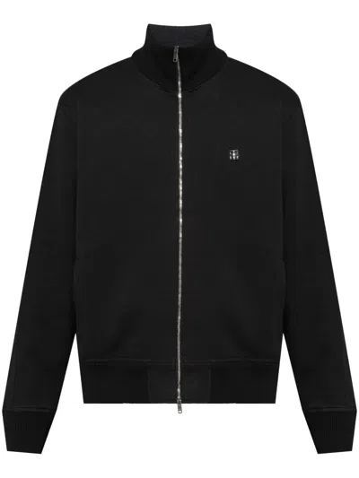 Givenchy 4g-plaque Zip-up Sport Jacket In Black