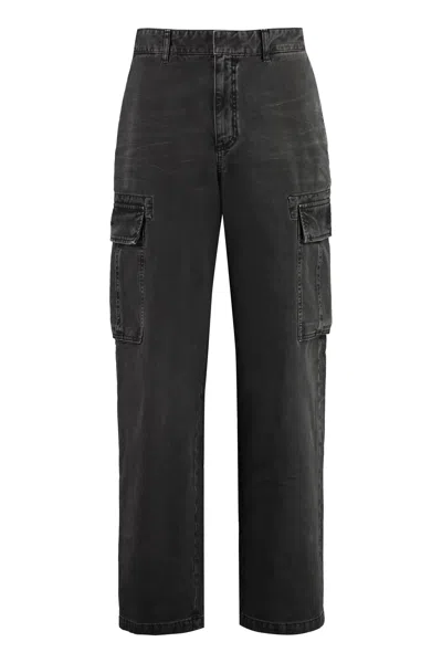 Givenchy 5-pocket Straight-leg Jeans Multi-pocket Cotton Trousers In Brown