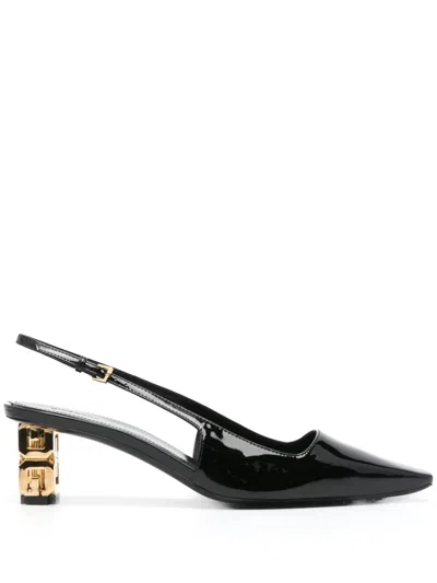 GIVENCHY 50MM G CUBE SLINGBACK PUMPS