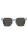 Givenchy 56mm Day Square Sunglasses In Neutral