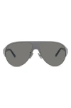 Givenchy 57mm Gradient Pilot Sunglasses In Gray