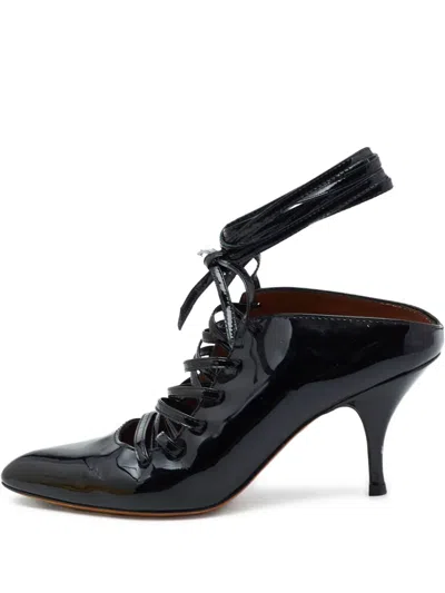 Pre-owned Givenchy 80mm Patent-leather Pumps
