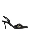GIVENCHY VOYOU SLINGBACKS IN LEATHER
