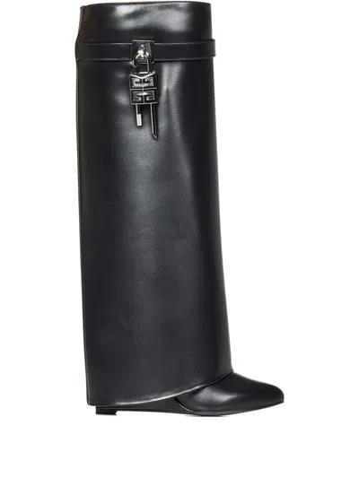 Givenchy 90mm Shark Lock Boots