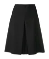 Givenchy A-line Skort In Black