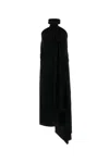 Givenchy Viscose-blend Lavaliere Dress In Black