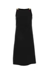 Givenchy Button-detail Sleeveless Dress In Black