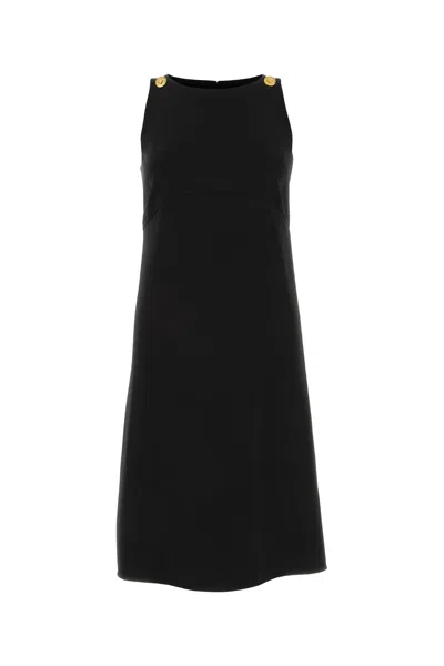 Givenchy Button-detail Sleeveless Dress In Black