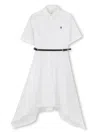 Givenchy Logo Dress In White
