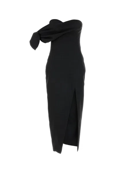 Givenchy Abito In Lana Ardesia  Donna In Black