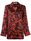 Givenchy Abstract Floral Print Shirt In Multi