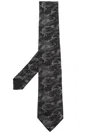 GIVENCHY ABSTRACT-PATTERN PRINT SILK TIE
