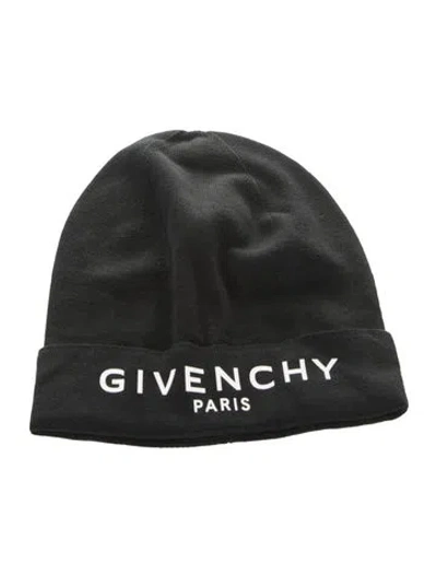 Pre-owned Givenchy Accessory Beanie In Black