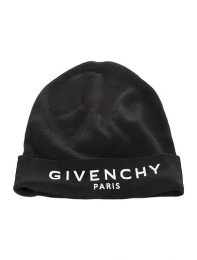 Pre-owned Givenchy Accessory Beanie In Black