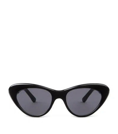 Givenchy Acetate Bold Cat Eye Sunglasses In Black