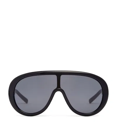 Givenchy Acetate Curve Sunglasses In Black