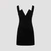 Givenchy V-collar Mini Dress In Black