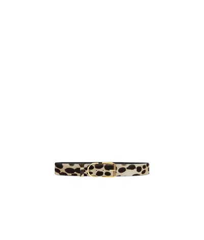 Givenchy Adjustable Waist Belt In Black/beige