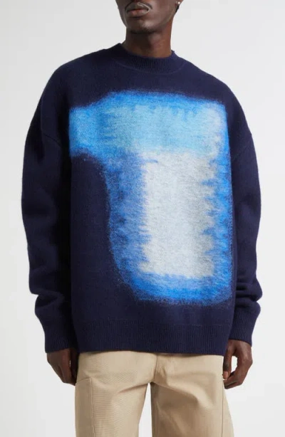 GIVENCHY GIVENCHY AFTERNOON LIGHT JACQUARD WOOL SWEATER