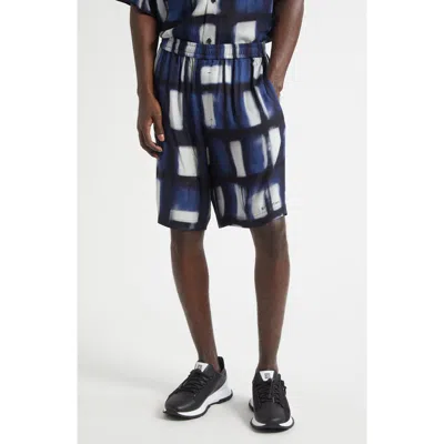 GIVENCHY GIVENCHY AFTERNOON LIGHT PRINT ELASTIC WAIST BERMUDA SHORTS