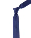 Givenchy Small Square Jacquard Silk Tie In Blue