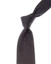 Givenchy All Over 4g Jacquard Silk Tie In Black