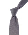 Givenchy All Over 4g Silk Tie In Grey