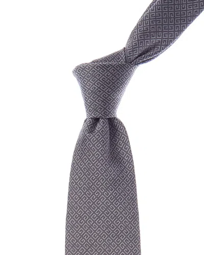 Givenchy All Over 4g Silk Tie In Pink
