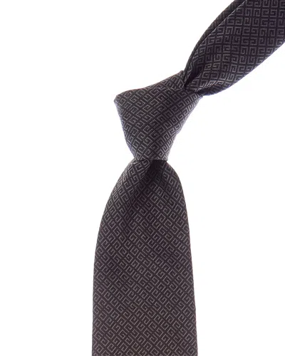 Givenchy All Over 4g Silk Tie In Pink