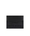 Givenchy Men Portafoglio In Pelle Classique 4g In Black