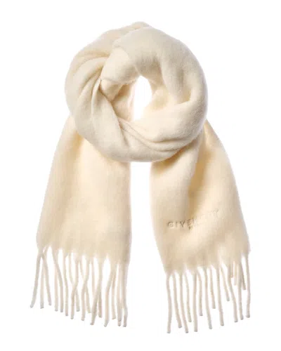 Givenchy Alpaca & Wool-blend Scarf In Green