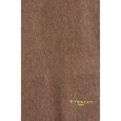 Givenchy Alpaca Blend Scarf In Pink