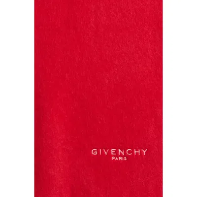 Givenchy Alpaca Blend Scarf In Red