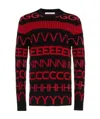 Givenchy Alphabetical Sweater In Black